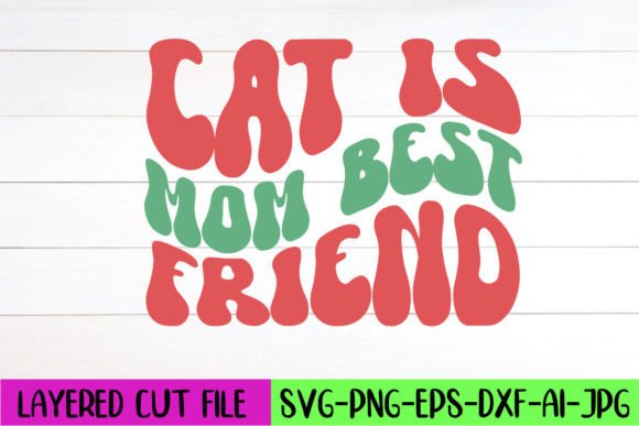 Cat is Mom Best Friend Retro SVG: Embroidery Review
