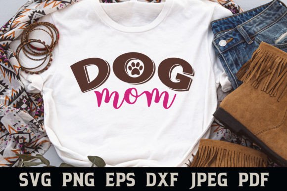 Dog Mom with Paw Print: An Embroidery Design Review