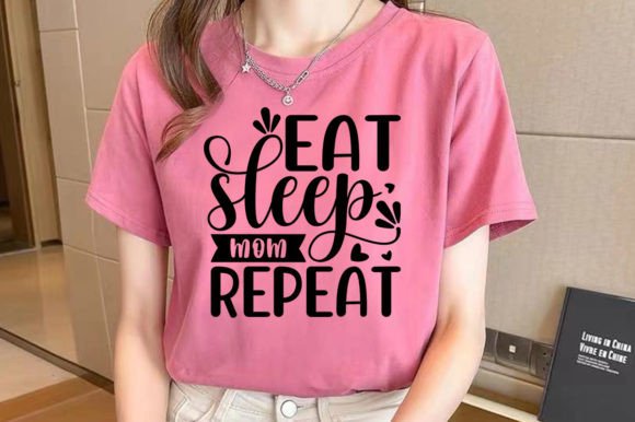 Eat Sleep Mom Repeat SVG: An Embroidery Review