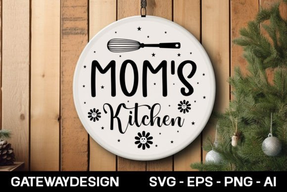 Mom's Kitchen Round Sign SVG: An Embroidery Review